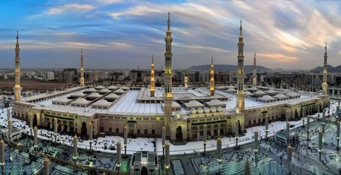 Намаз в мечети Пророка